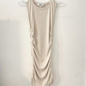 BB Dakota - Cream Cinch Bodycon Dress